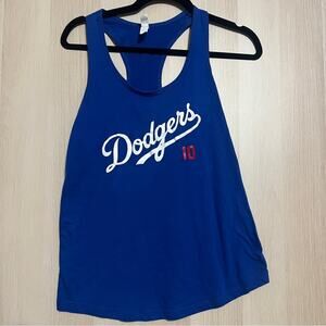 Dodgers Blue #10 Tank Top